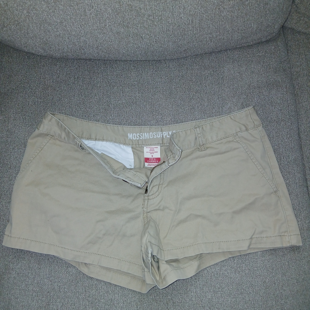 Mossimo Supply Co. Women's Beige Cargo Shorts